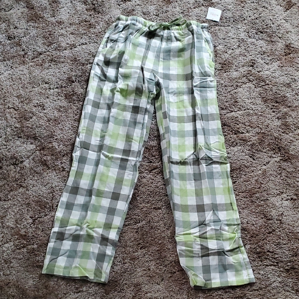 Sexy Basics lightweight flannel drawstring pants